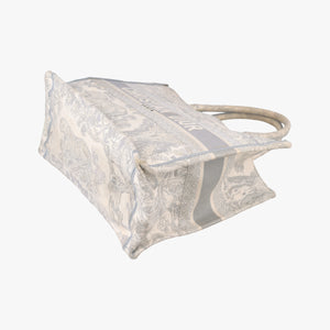 Pre-owned Christian Dior Toile de Jouy Grey canvas  handbag | stylenewstar