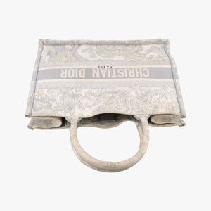 Pre-owned Christian Dior Toile de Jouy Grey canvas  handbag | stylenewstar