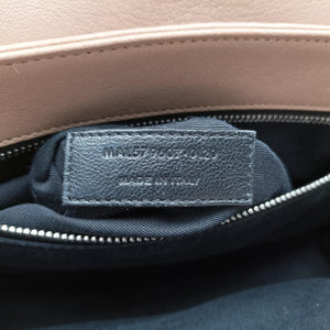 Pre-owned Yves Saint Laurent Paris Becky Camel Leather 579607 shoulderbag | stylenewstar