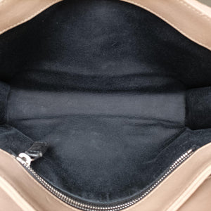 Pre-owned Yves Saint Laurent Paris Becky Camel Leather 579607 shoulderbag | stylenewstar