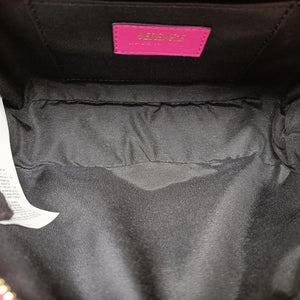 Pre-owned VERSACE La Medusa Camera Rose Leather  shoulderbag | stylenewstar