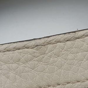Pre-owned Gucci Bamboo Daily White Leather 370831 shoulderbag | stylenewstar