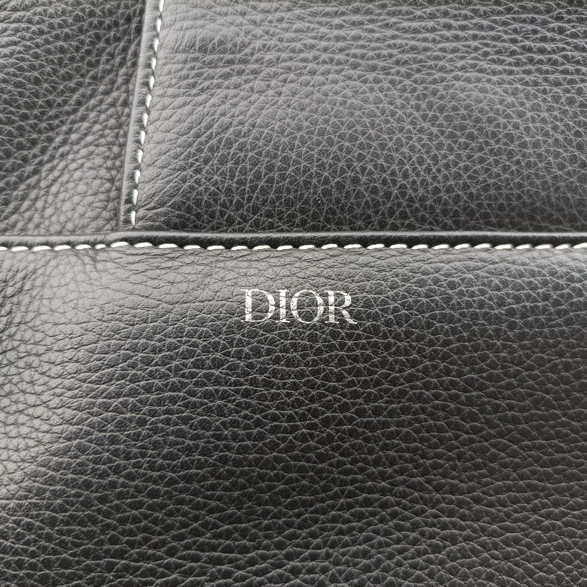 Vintage Christian Dior saddle Black leather  bum bag/waist bag | stylenewstar