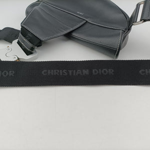 Vintage Christian Dior saddle Black leather  bum bag/waist bag | stylenewstar