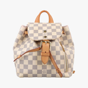 Pre-owned Louis Vuitton Sperone BB Azur Damier Canvas N44026 backpack/rucksack | stylenewstar