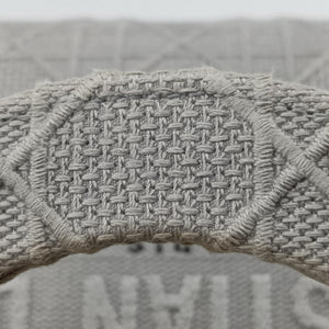 Vintage Christian Dior Lady Dior D-lite Grey Jacquard  shoulderbag | stylenewstar