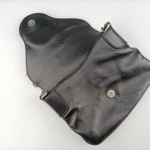 Pre-owned Gucci Ribot Horse head Black Leather 296882 shoulderbag | stylenewstar