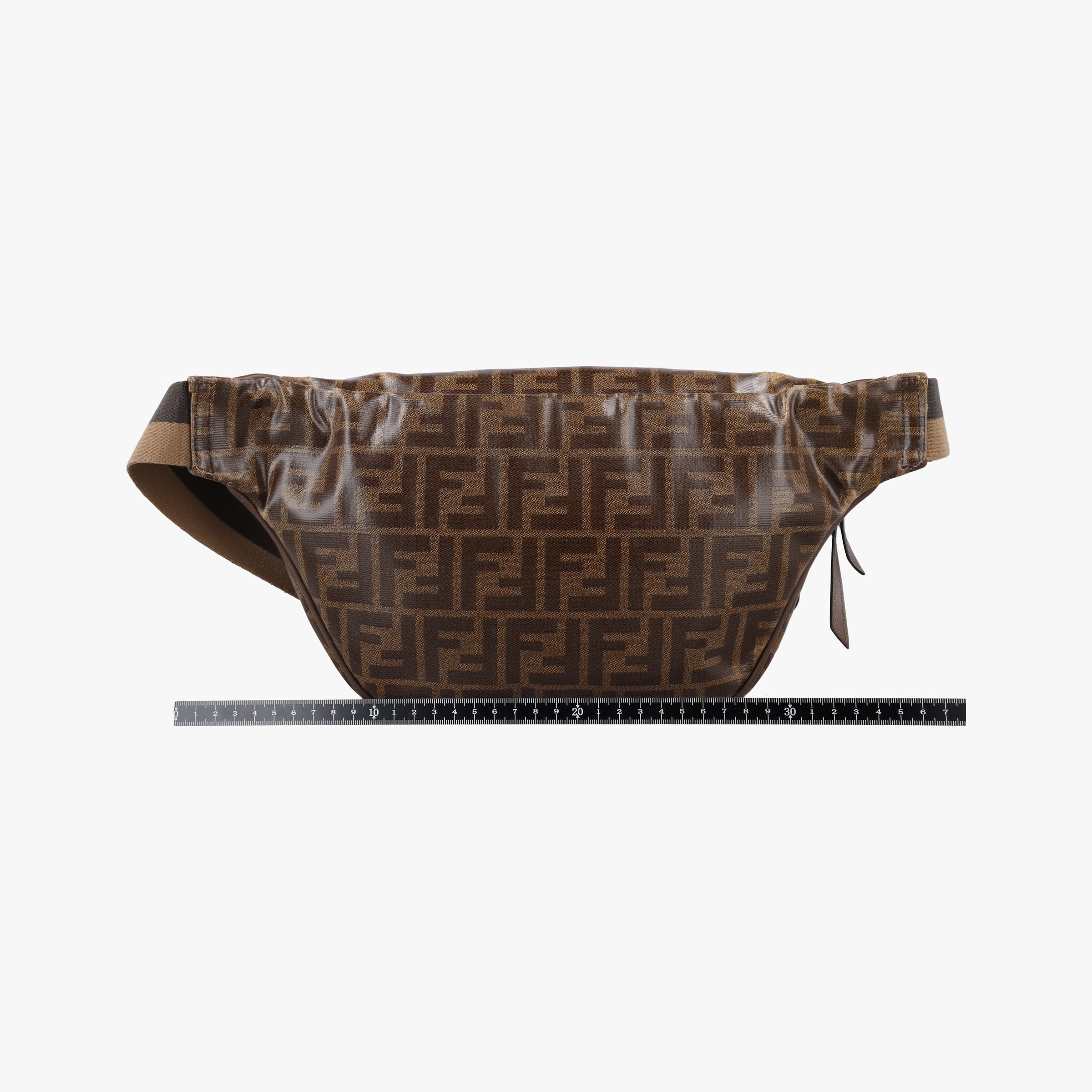 Secondhand Fendi Fila Collaboration Zucca Pattern Logomania Multicolour PVC coated canvas 7VA434 bum bag/waist bag | stylenewstar