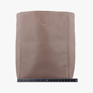Pre-owned Celine Sangle Bucket Small Brown Leather  shoulderbag | stylenewstar