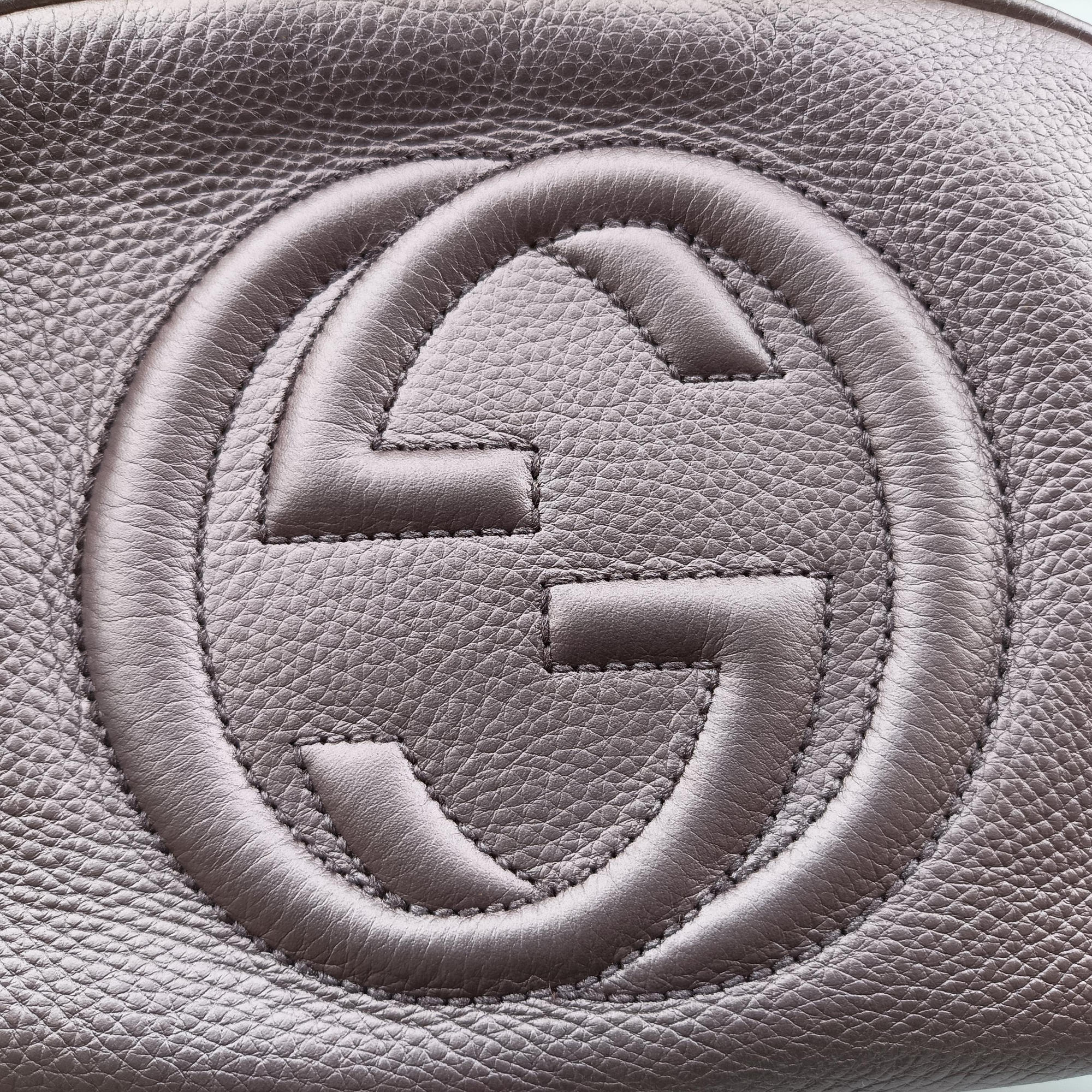 Secondhand Gucci Soho Purple Leather 308364 shoulderbag | stylenewstar