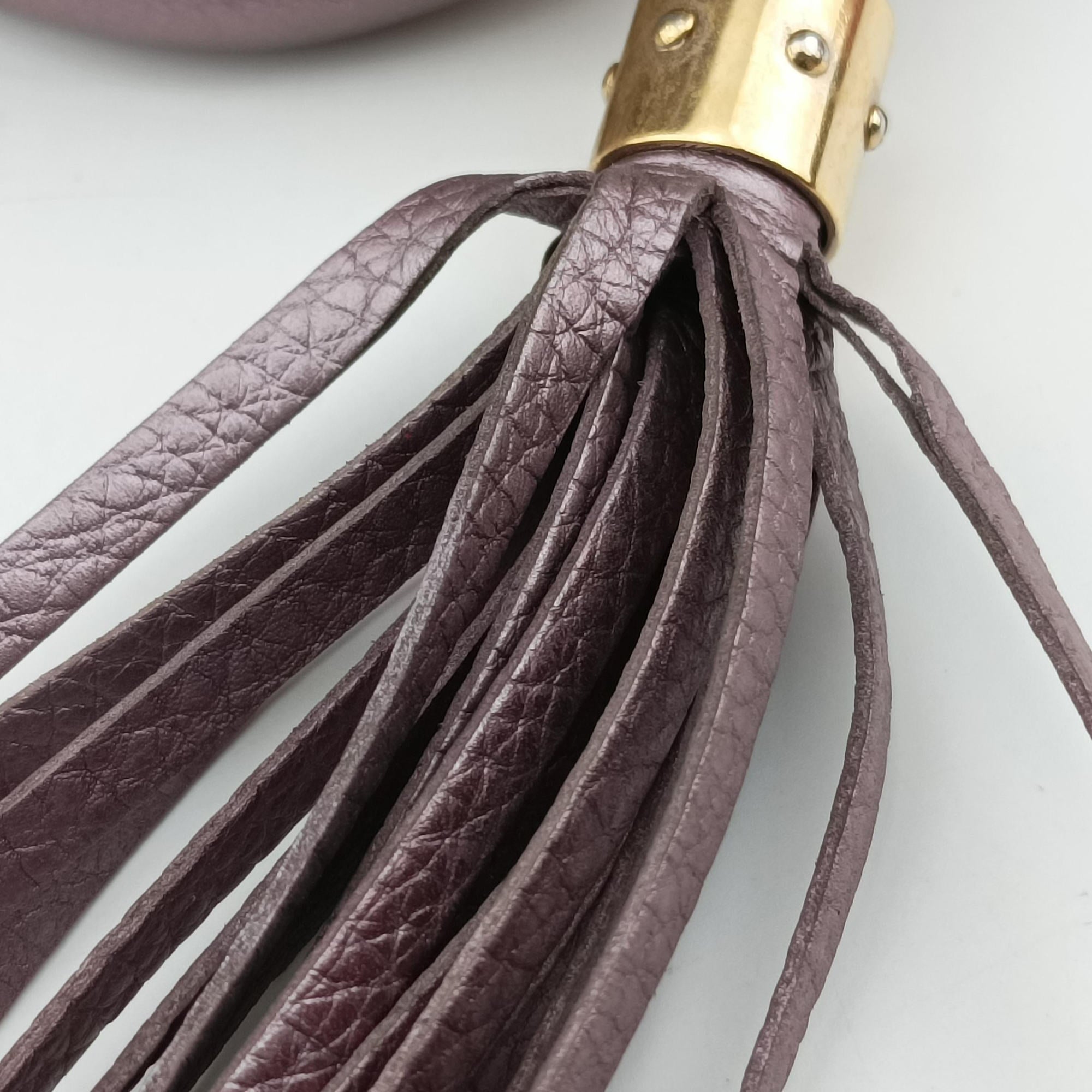 Secondhand Gucci Soho Purple Leather 308364 shoulderbag | stylenewstar