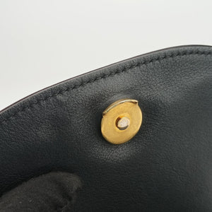 Pre-owned Chloe Bracelet Nile Black Leather  handbag | stylenewstar