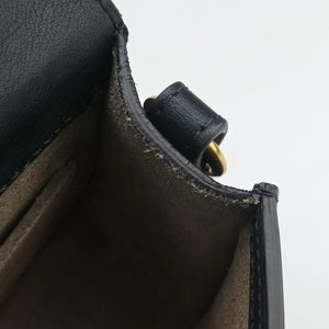 Pre-owned Chloe Bracelet Nile Black Leather  handbag | stylenewstar