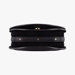 Pre-owned Chloe Bracelet Nile Black Leather  handbag | stylenewstar