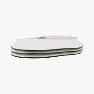 Pre-owned Christian Dior Saddle White Leather  shoulderbag | stylenewstar