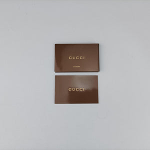 Pre-owned Gucci Babouska Heart Hobo khaki×golden PVC coated canvas 211965 shoulderbag | stylenewstar