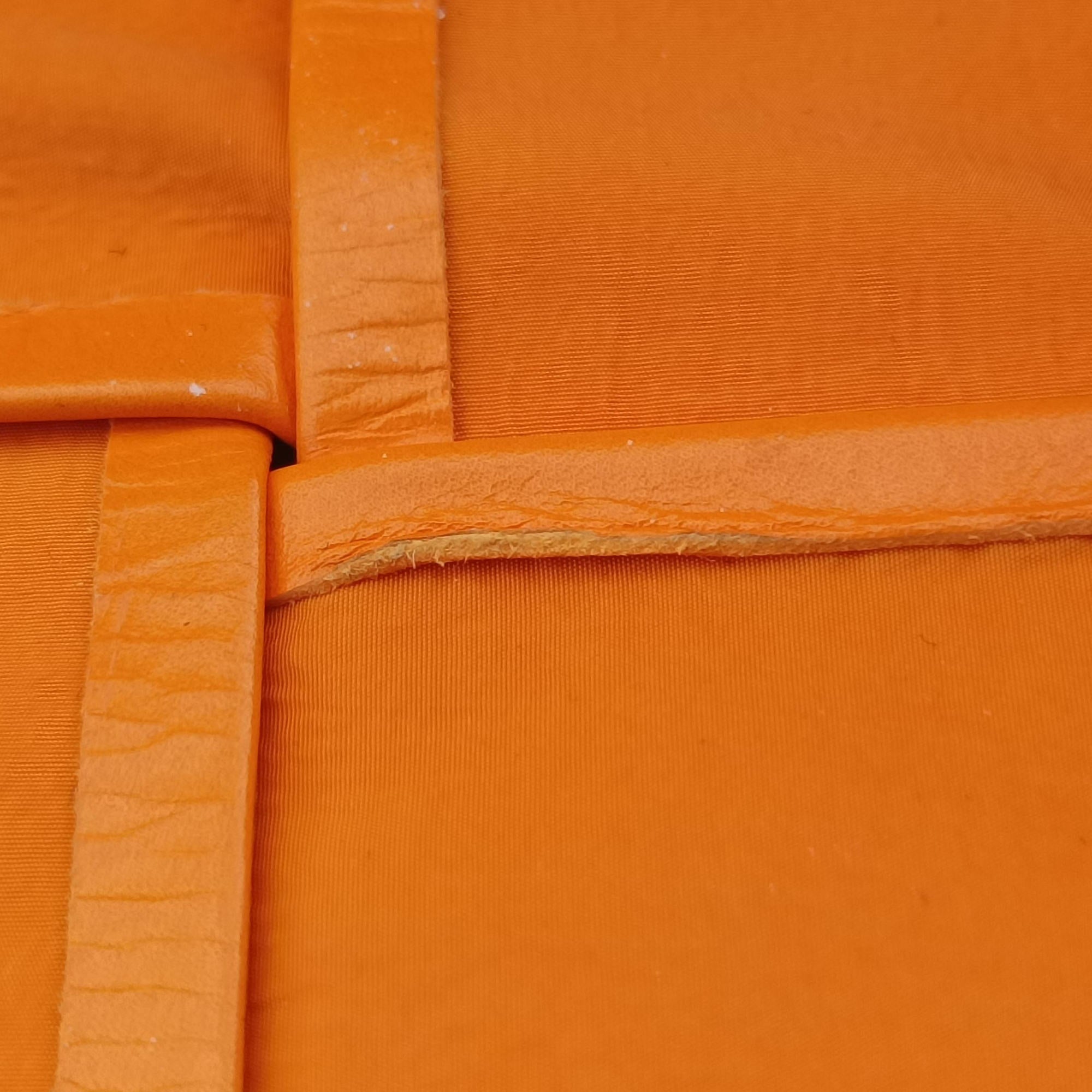 Pre-owned Bottega Veneta candy cassette Orange lambskin  shoulderbag | stylenewstar