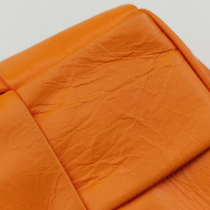 Pre-owned Bottega Veneta candy cassette Orange lambskin  shoulderbag | stylenewstar