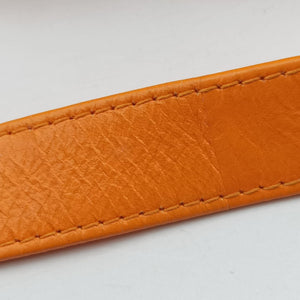 Pre-owned Bottega Veneta candy cassette Orange lambskin  shoulderbag | stylenewstar