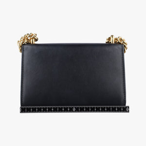Pre-owned Gucci Padlock Black×Red×Golden Leather 432182 shoulderbag | stylenewstar