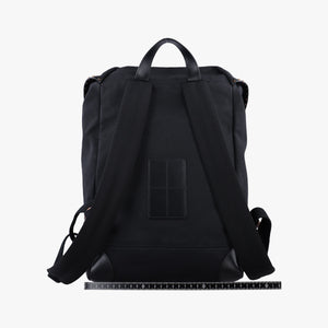 Vintage Givenchy Rider Black Canvas × Calfskin Leather   backpack/rucksack | stylenewstar