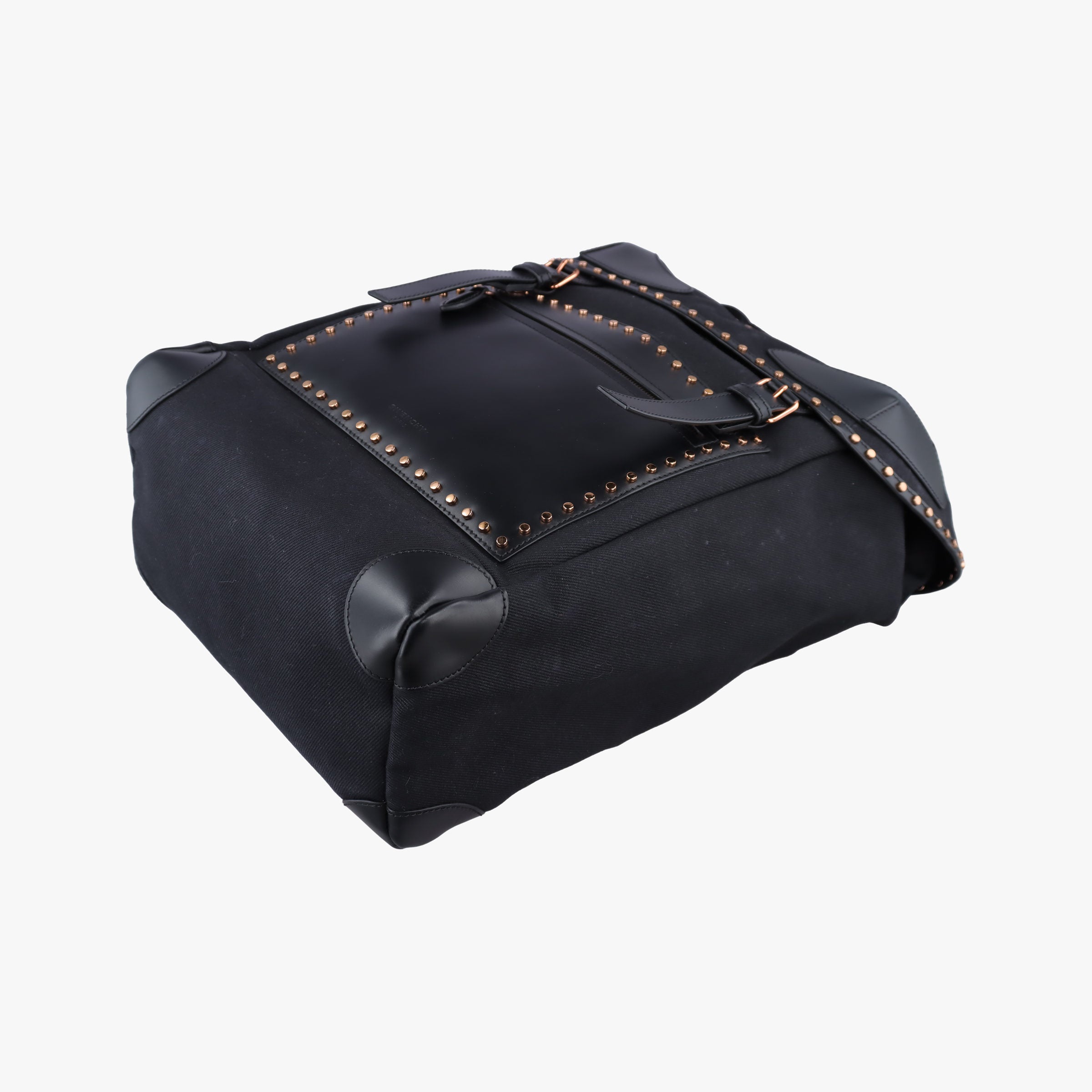 Vintage Givenchy Rider Black Canvas × Calfskin Leather   backpack/rucksack | stylenewstar