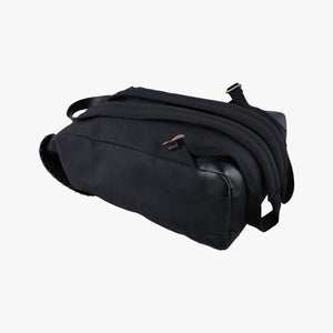 Vintage Givenchy Rider Black Canvas × Calfskin Leather   backpack/rucksack | stylenewstar