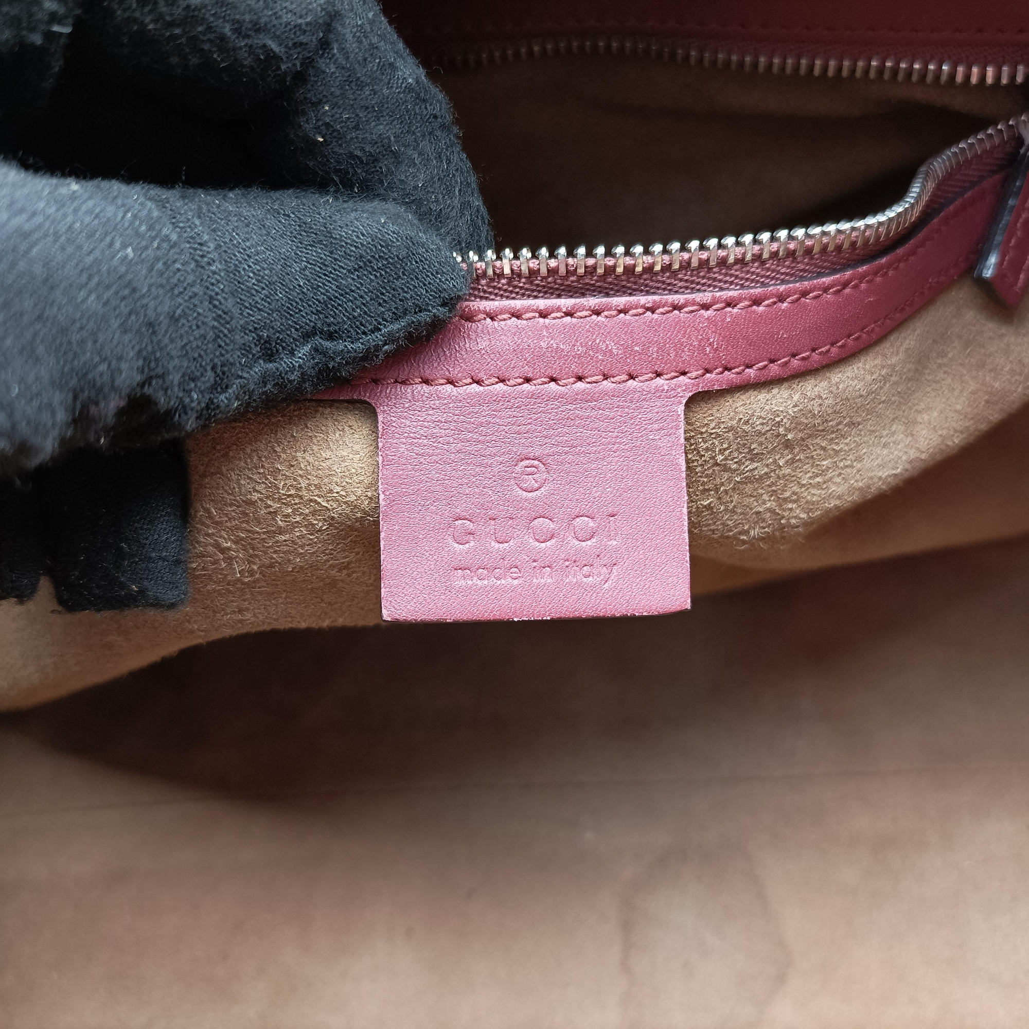 Pre-owned Gucci GG SUPREME BOSTON beige×Multicolour PVC coated canvas×Leather 409527 shoulderbag | stylenewstar