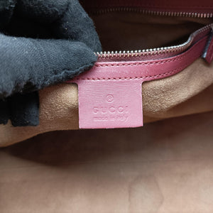 Pre-owned Gucci GG SUPREME BOSTON beige×Multicolour PVC coated canvas×Leather 409527 shoulderbag | stylenewstar