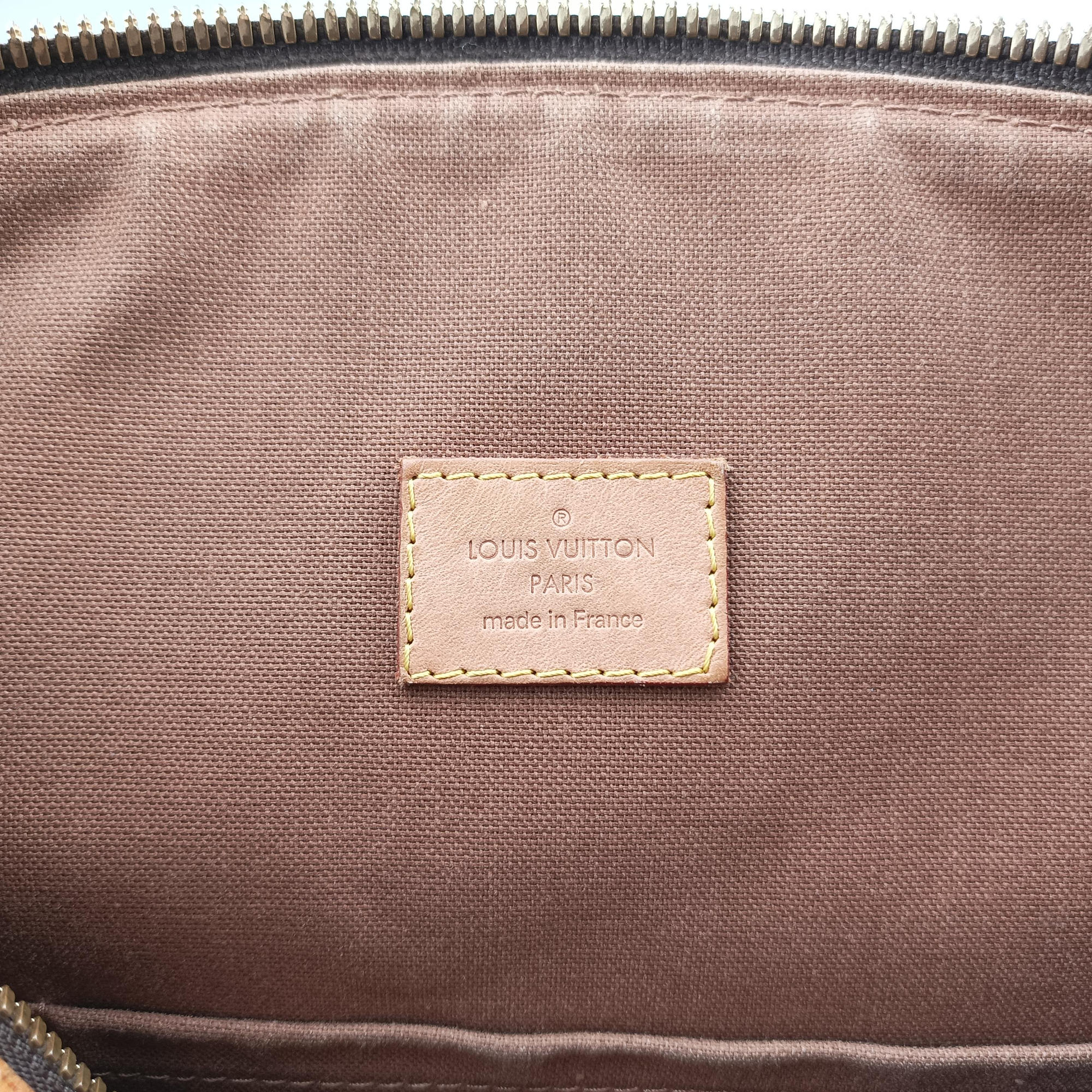 Pre-owned Louis Vuitton Lockit Horizontal Brown Monogram Canvas M40104 handbag | stylenewstar