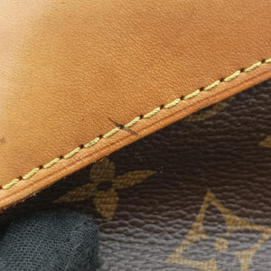 Pre-owned Louis Vuitton Lockit Horizontal Brown Monogram Canvas M40104 handbag | stylenewstar