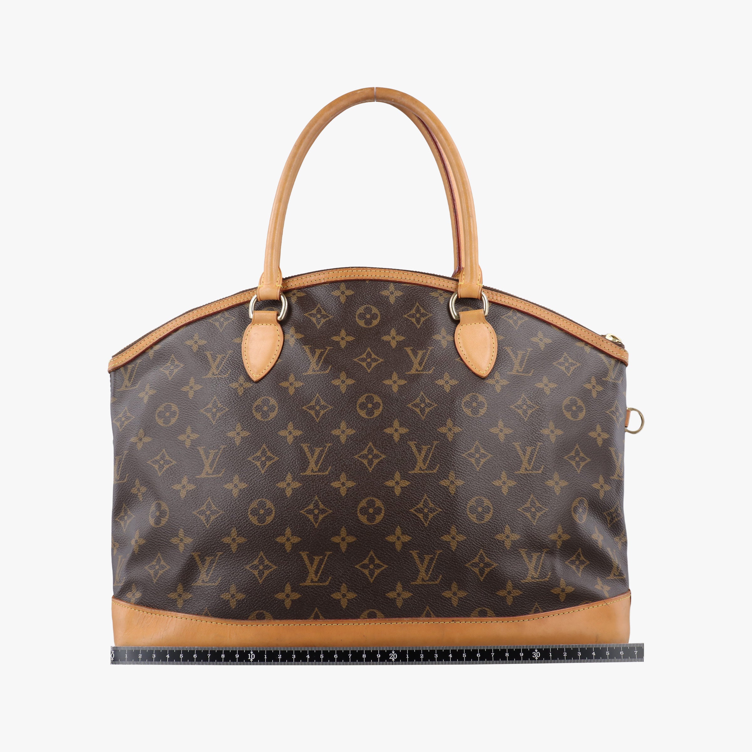 Pre-owned Louis Vuitton Lockit Horizontal Brown Monogram Canvas M40104 handbag | stylenewstar