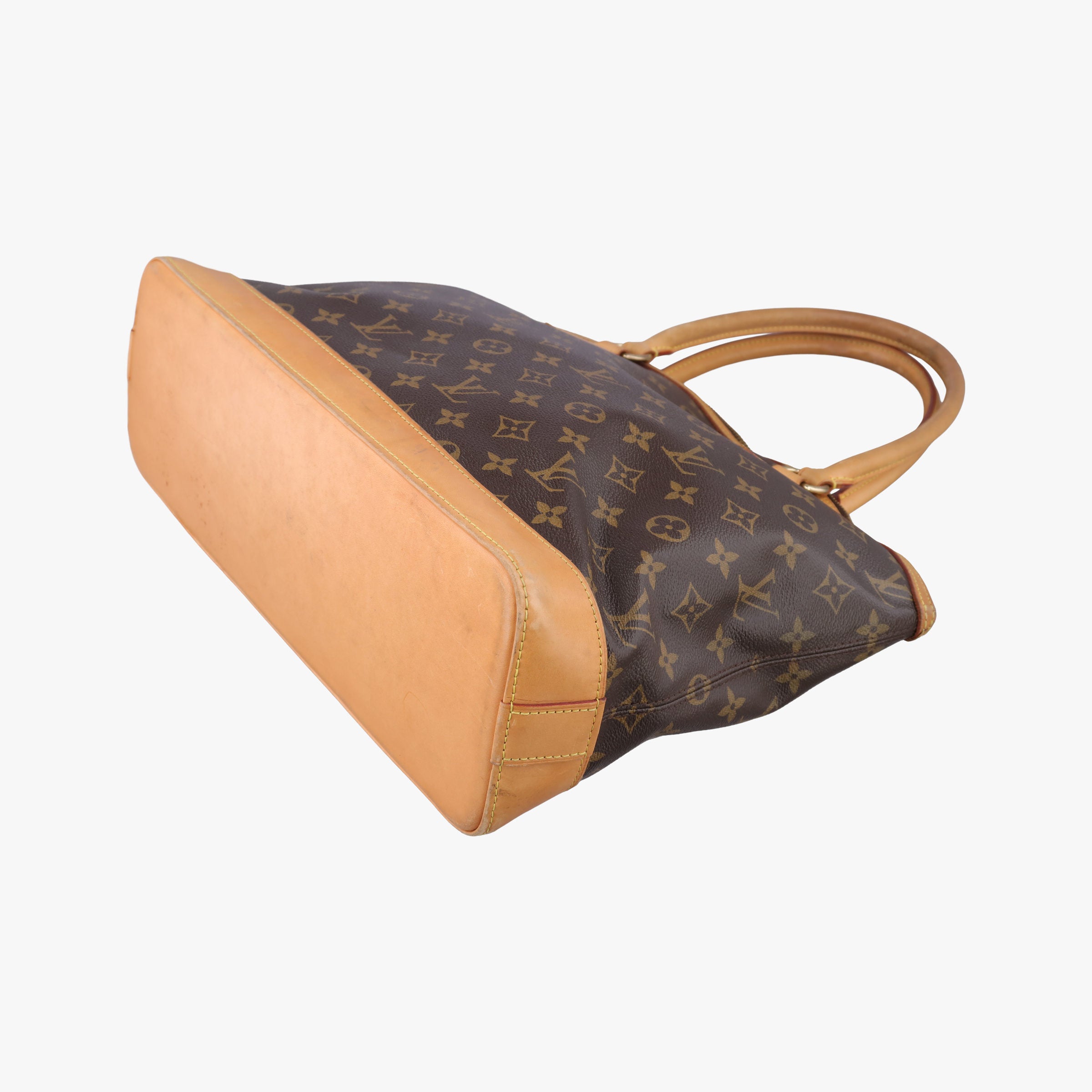 Pre-owned Louis Vuitton Lockit Horizontal Brown Monogram Canvas M40104 handbag | stylenewstar