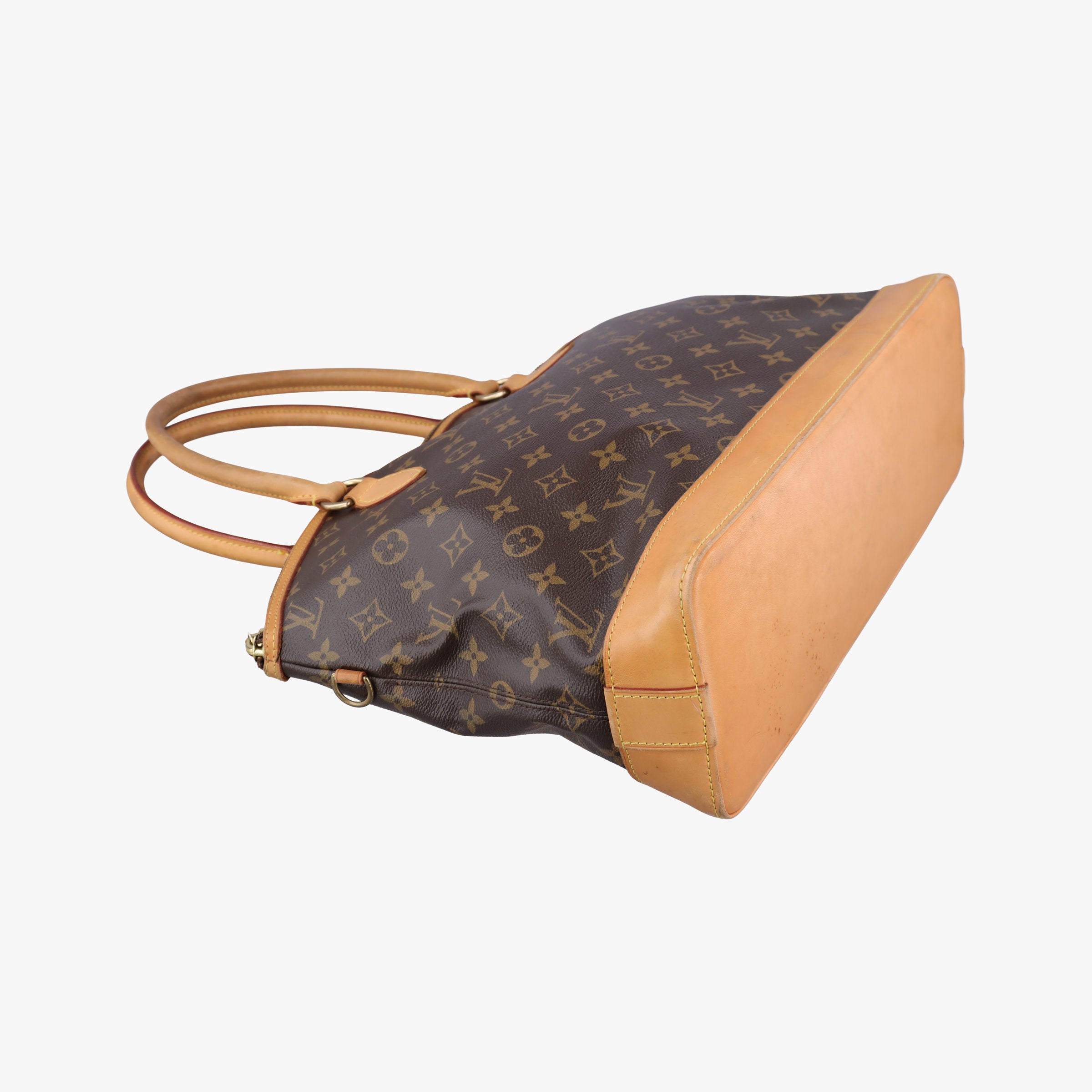 Pre-owned Louis Vuitton Lockit Horizontal Brown Monogram Canvas M40104 handbag | stylenewstar