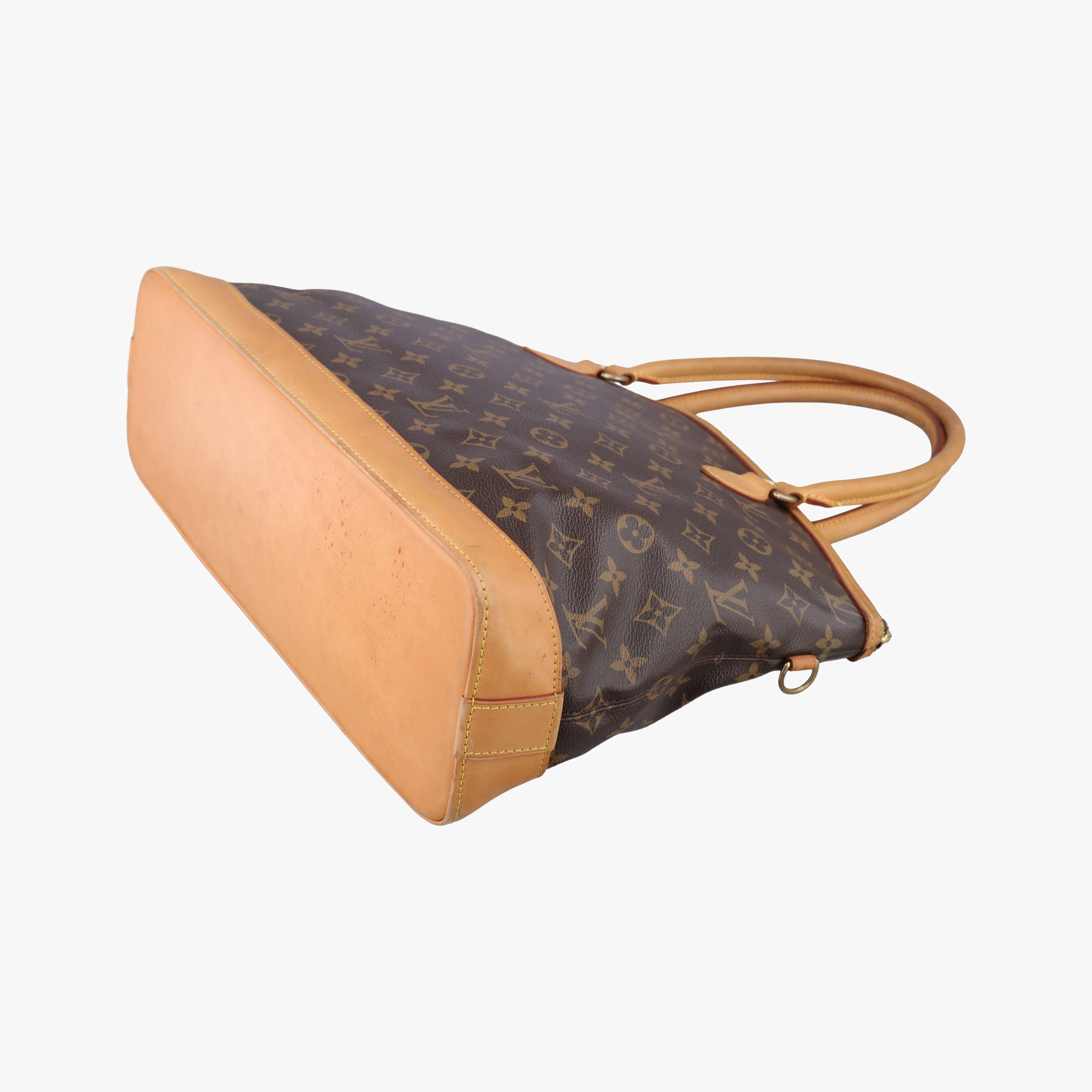 Pre-owned Louis Vuitton Lockit Horizontal Brown Monogram Canvas M40104 handbag | stylenewstar