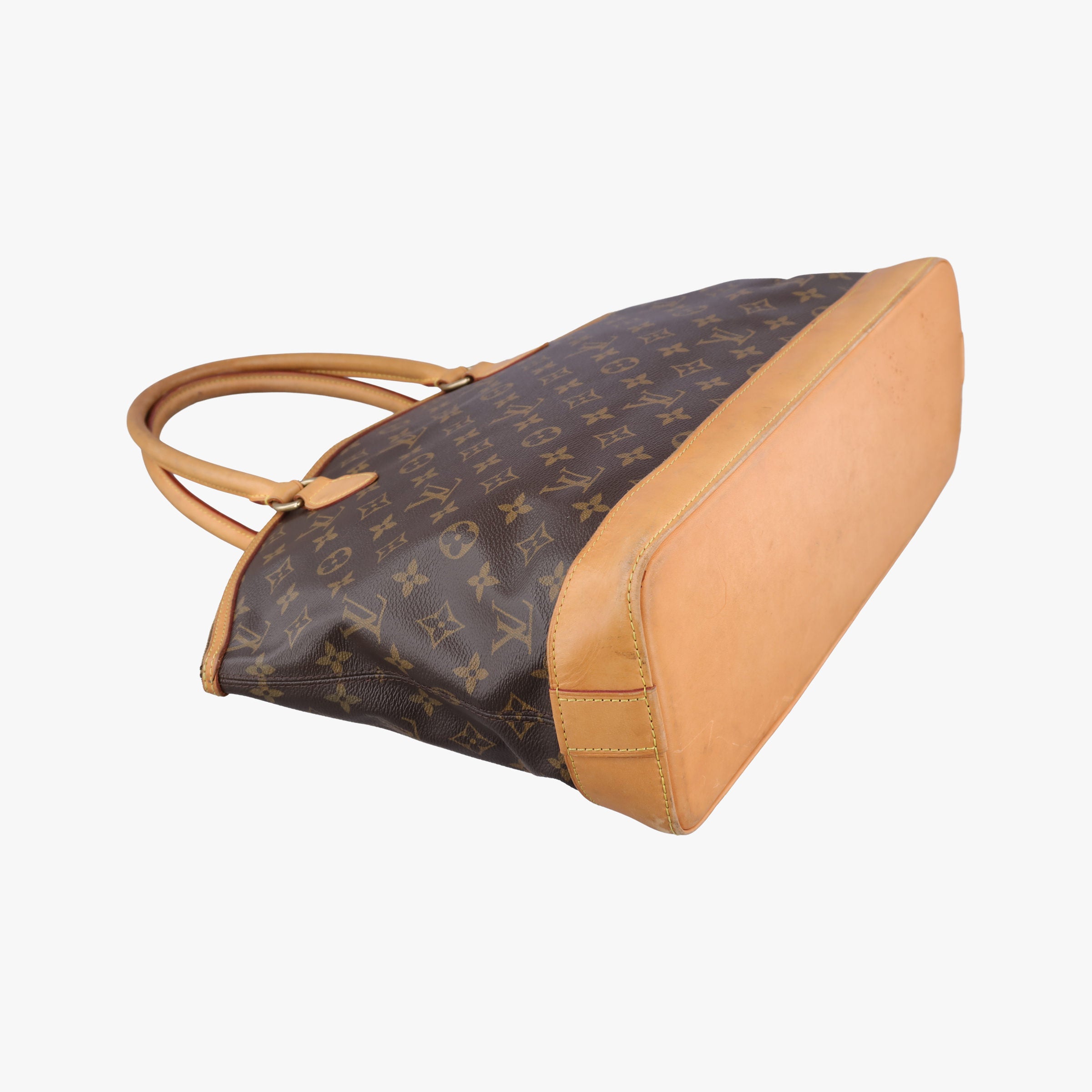 Pre-owned Louis Vuitton Lockit Horizontal Brown Monogram Canvas M40104 handbag | stylenewstar
