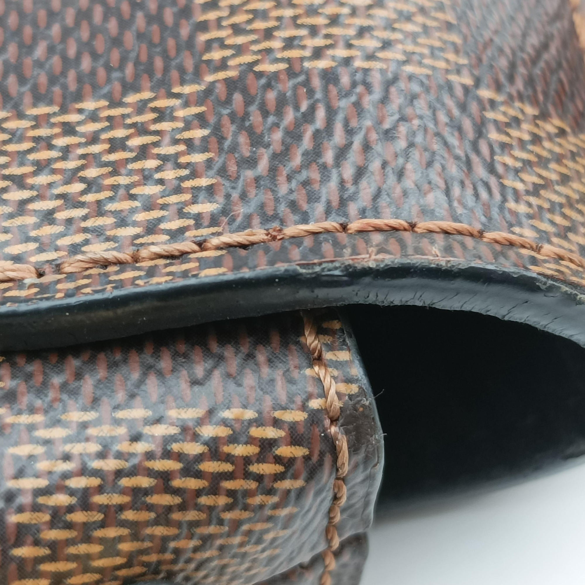 Vintage Louis Vuitton Beaubourg Satchel MM EBENE×BLACK Damier Canvas N40177 shoulderbag | stylenewstar