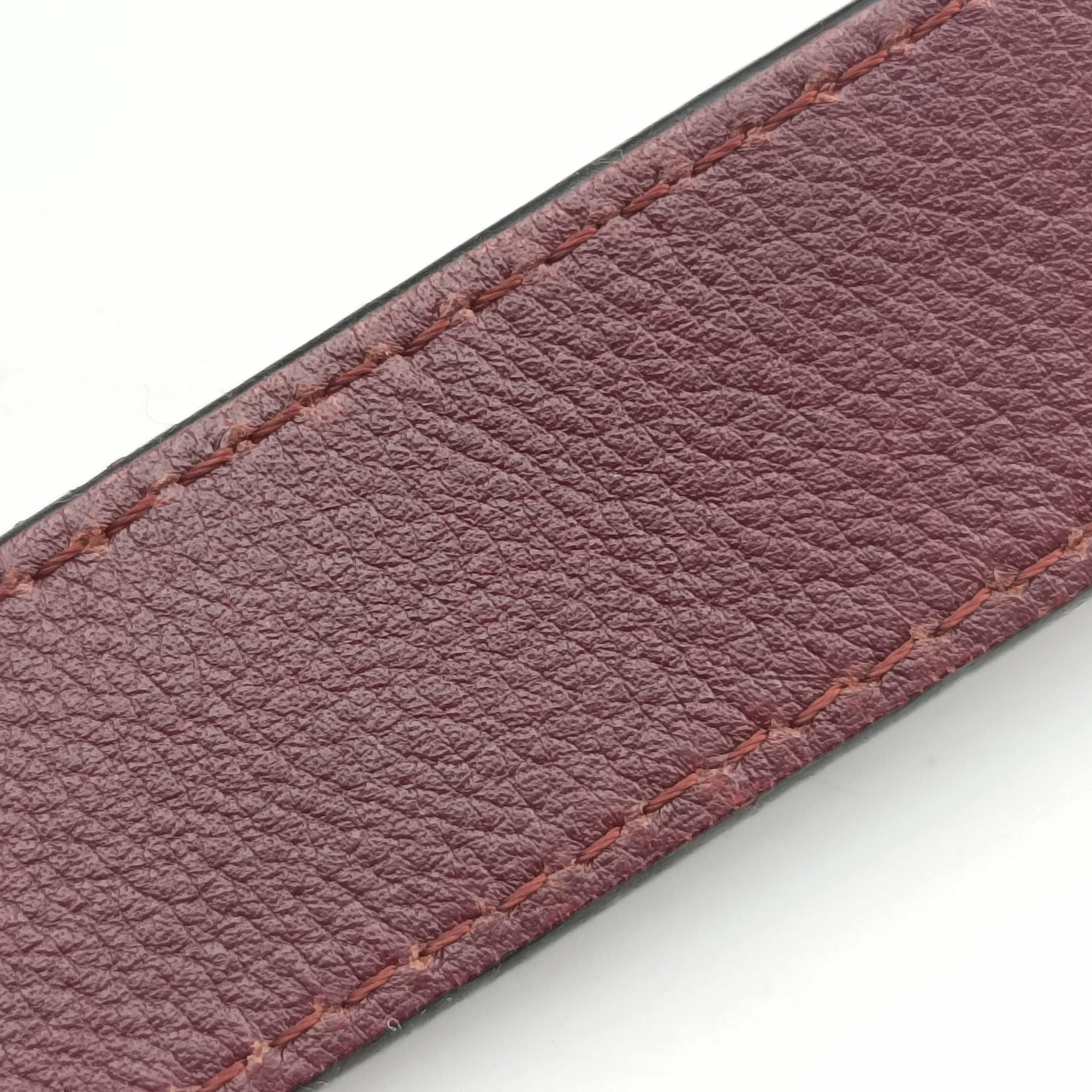 Vintage Loewe hammock Red×burgundy leather  shoulderbag | stylenewstar