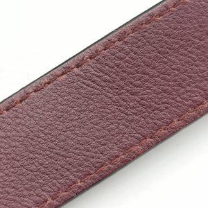 Vintage Loewe hammock Red×burgundy leather  shoulderbag | stylenewstar