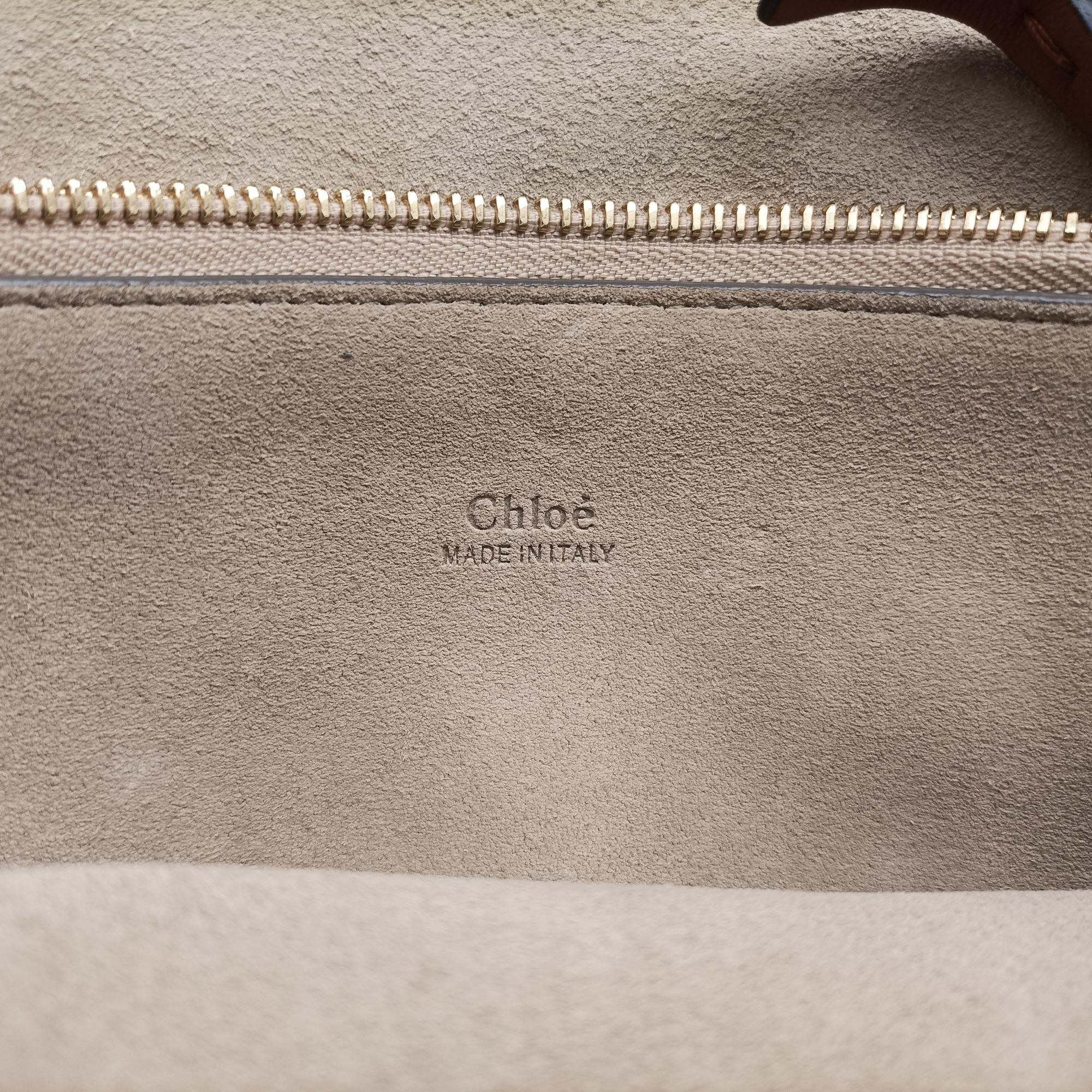 Vintage Chloe FAYE Brown Leather × suede  shoulderbag | stylenewstar