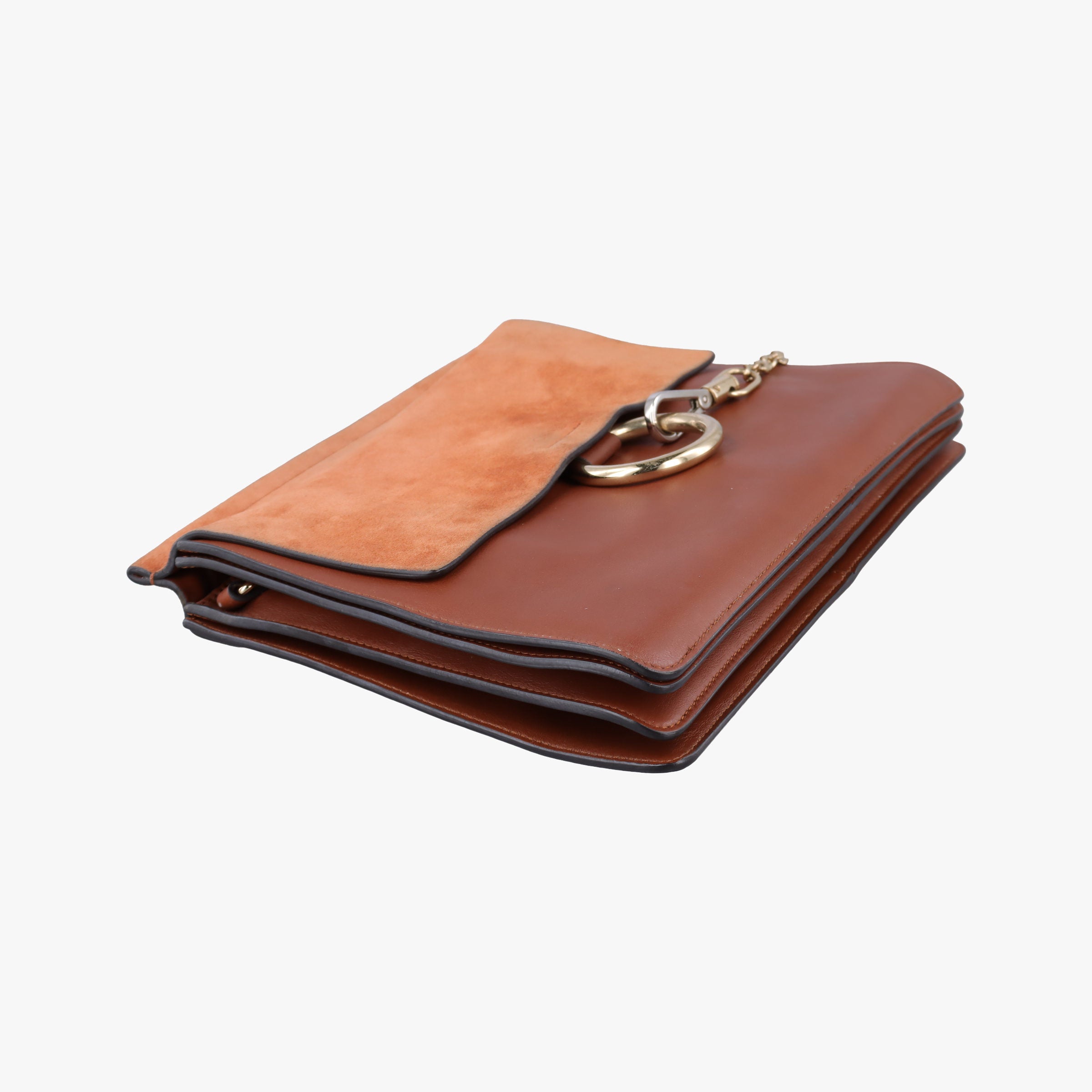 Vintage Chloe FAYE Brown Leather × suede  shoulderbag | stylenewstar