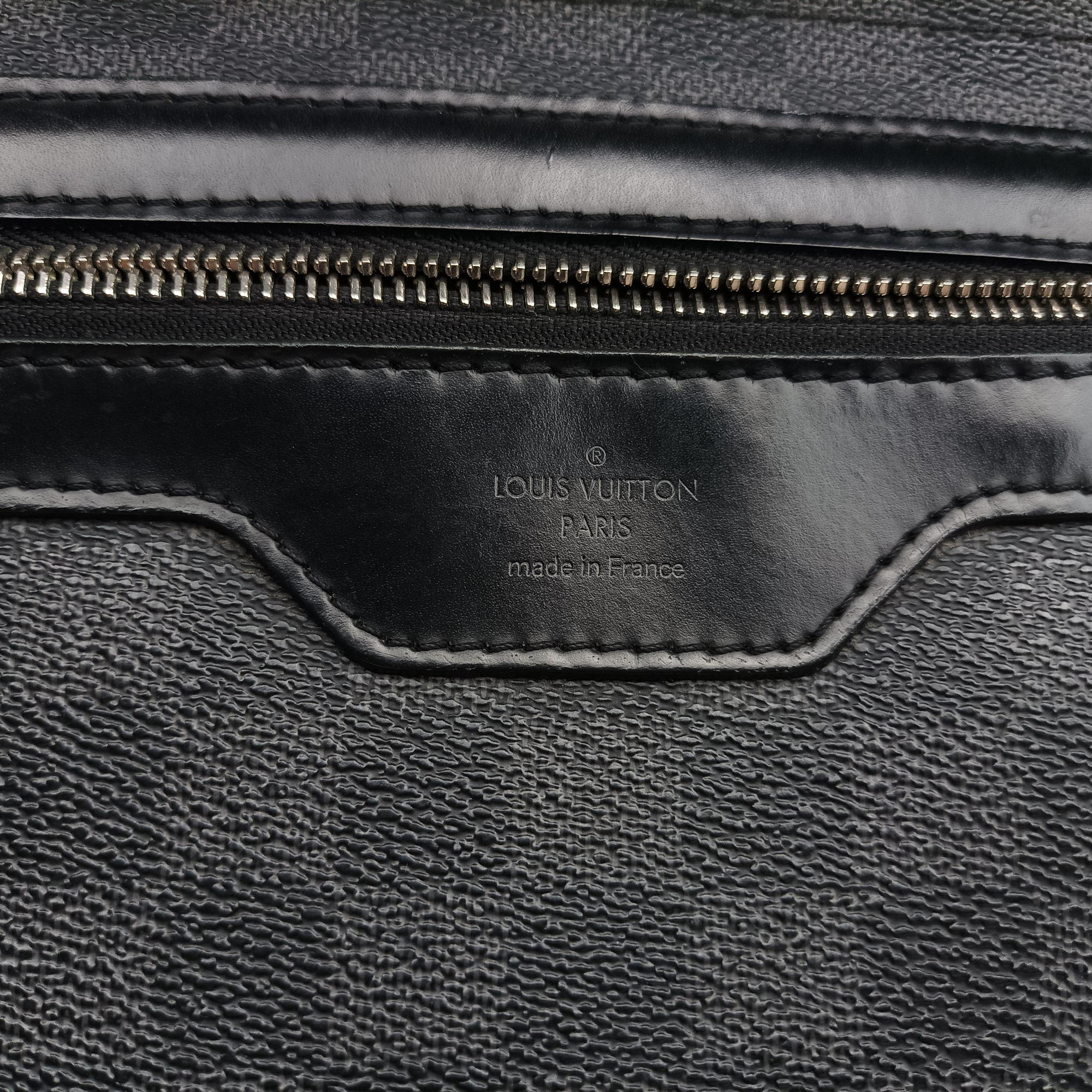 Vintage Louis Vuitton DANIEL MM Noir Damier GRAPHITE N58029 shoulderbag | stylenewstar