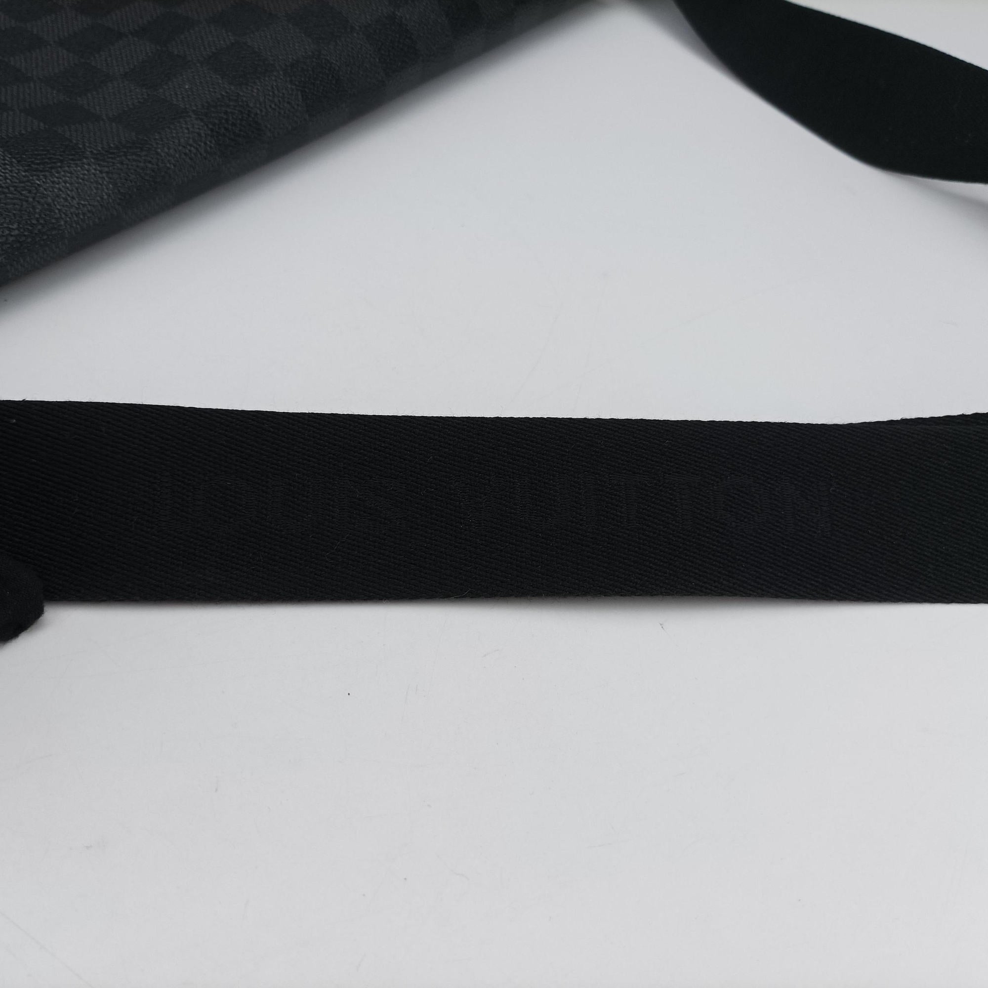 Vintage Louis Vuitton DANIEL MM Noir Damier GRAPHITE N58029 shoulderbag | stylenewstar