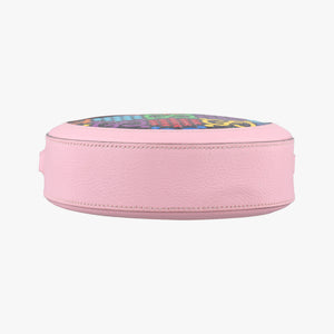 Pre-owned Gucci DISNEY Collaboration Mickey Mouse Pink×Black×Multicolor PVC coated canvas 603938 shoulderbag | stylenewstar