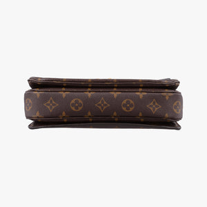 Pre-owned Louis Vuitton Pochette Metis MM Brown Monogram Canvas M44875 shoulderbag | stylenewstar