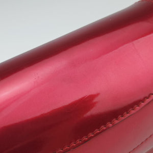 Pre-owned Bvlgari Serpenti Forever Red Patent Leather  shoulderbag | stylenewstar