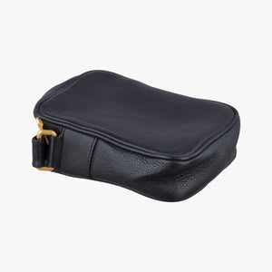 Vintage Gucci Print Messenger Black Leather 574803 shoulderbag | stylenewstar