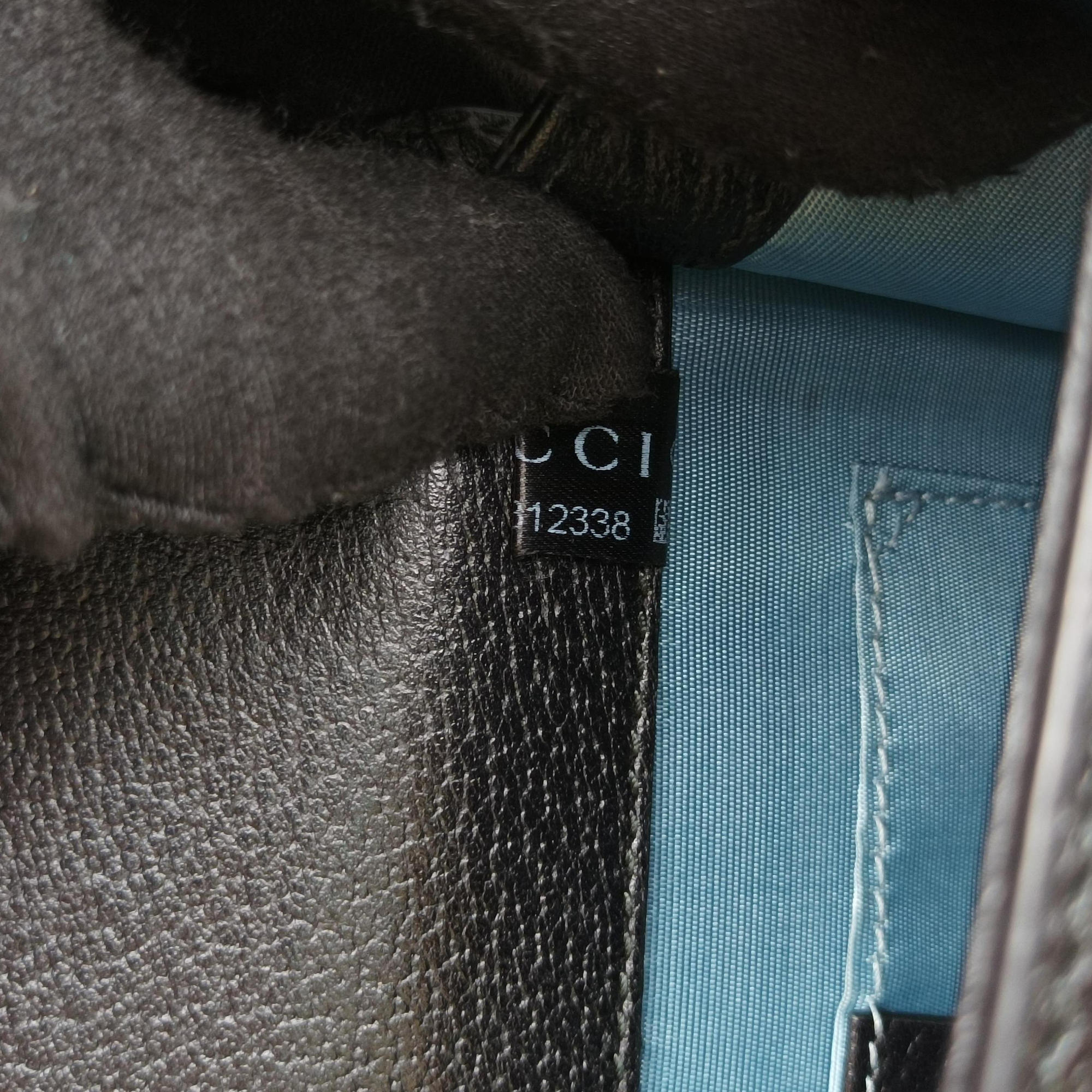 Secondhand Gucci Sylvie Black×Multi Leather 470270 shoulderbag | stylenewstar