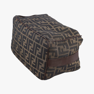 Pre-owned Fendi Zucca Print Brown canvas  handbag | stylenewstar