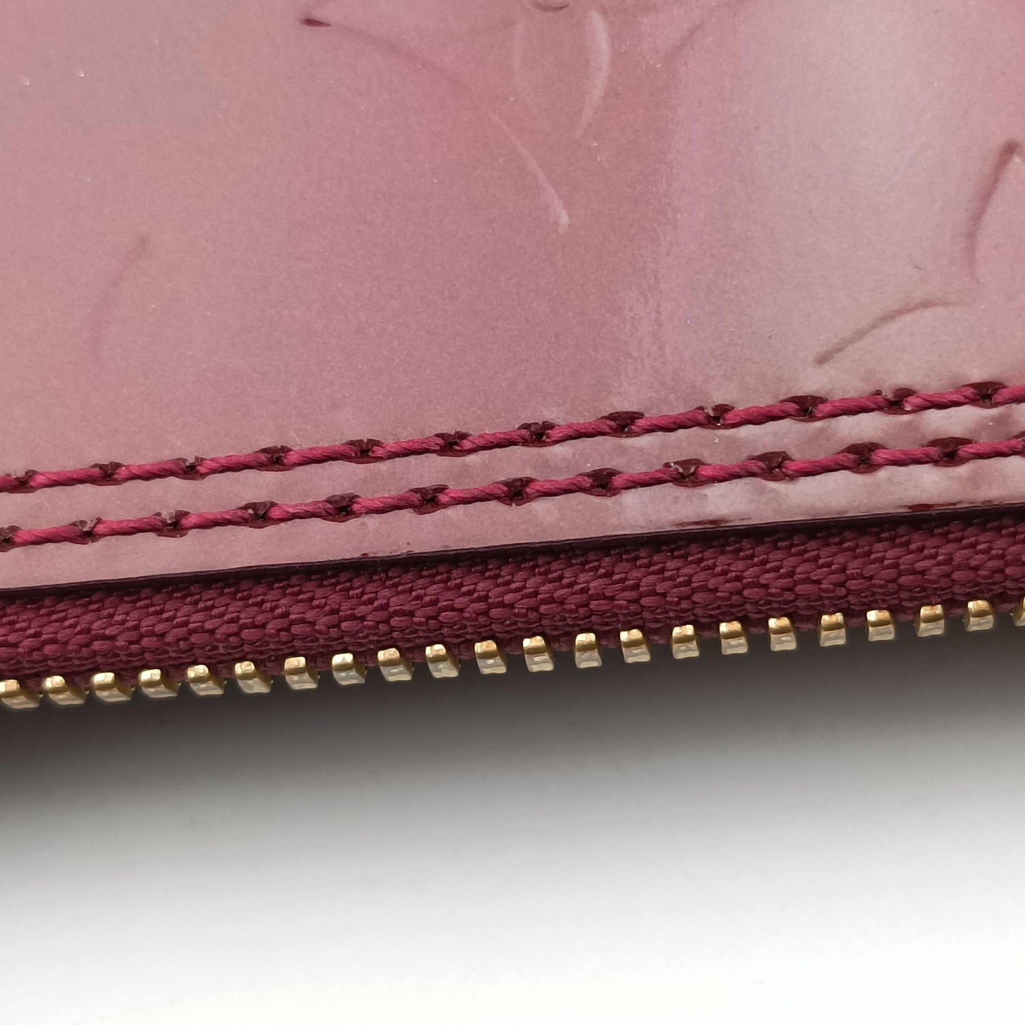 Pre-owned Louis Vuitton Alma GM Amarante Vernis M93595 handbag | stylenewstar